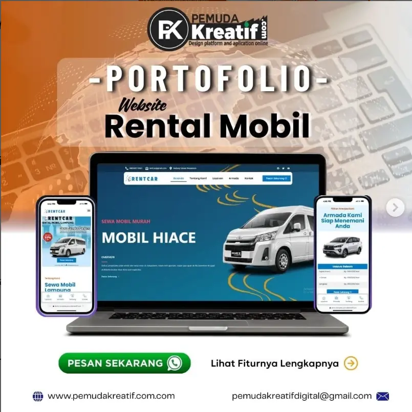 ads portofolio jasa website rental mobil