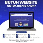 Jasa pembuatan website profesional di Lampung